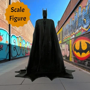 Batman - Full Cape - N Scale - Picture 1 of 2