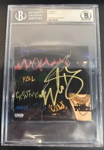 LL Cool J SIGNED CD Insert “The FORCE” - Beckett BAS Encased Slab - Picture 1 of 4