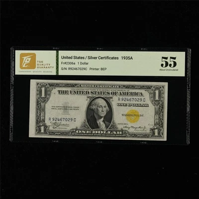 1935A Silver Certificates 1 Dollar Fr#2306a - Image 1 of 4