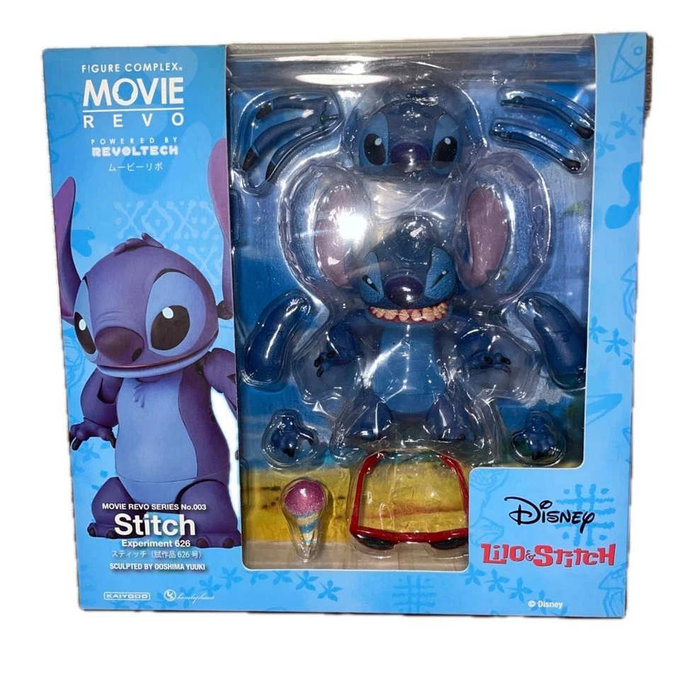 Kaiyodo Revoltech Figure Complex Movie Revo No.003 Stitch Prototype 626 H4267