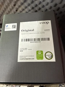 Coop Home Goods Original Loft Pillow Queen Size NO EXTRA PADDING - Picture 1 of 5