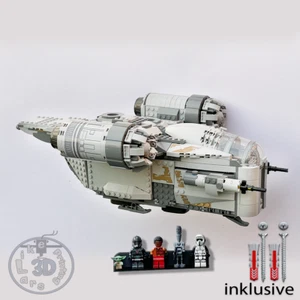 Soporte de pared soporte pantalla adecuado para LEGO® 75292Star Wars Razor Crest - Imagen 1 de 6