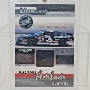 2006 Racing Artifacts Legends Series DALE EARNHARDT card embedded RACE USED TIRE - Picture 1 of 4