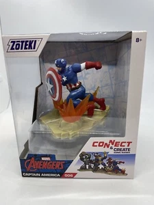 Zoteki Marvel Avengers Captain America #006 Actionfigur Connect & Create - Bild 1 von 3