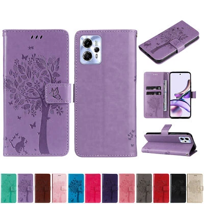 Tree Leather Flip Wallet Phone Case For Google Pixel 10 9 8 7 6 Pro 6A 7A 8A 9A - Image 1 of 4