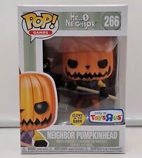 Funko Pop! Hello Neighbor Pumpkinhead #266 Glows In The Dark Toys R Us Exclusive