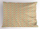 Colorful Art Pillow Sham Decorative Pillowcase 3 Sizes Bedroom Decoration