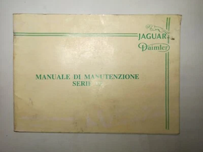 JAGUAR DAIMLER SERIE III 3 - Manuale di Manutenzione ORIGINALE - Immagine 1 di 4