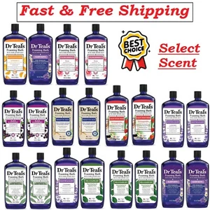 Dr Teal's Foaming Bath with Pure Epsom Salt, 34 fl oz (Pack of 2) - Select Scent - Picture 1 of 18