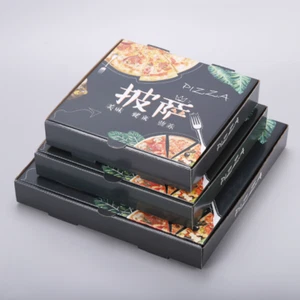 100 quadratische Bäckerei Kekse große Pizzakisten 12 Zoll weiß Pappe Takeout Box - Bild 1 von 6
