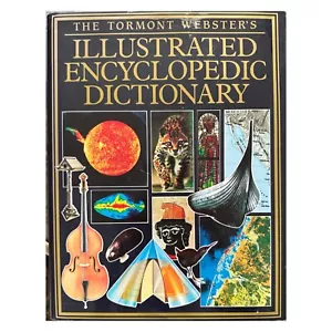 TORMONT WEBSTER’S Illustrated Encyclopedic Dictionary 1990 Hardcover Dust Jacket - Imagen 1 de 4