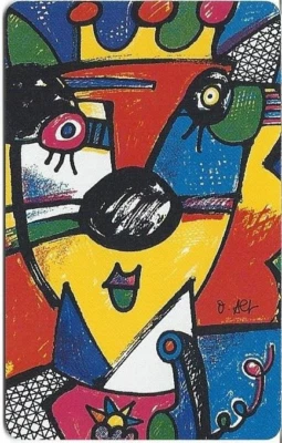 PD 5 97 Otmar Alt Sternzeichen Löwe, Telefonkarte DD: 1703, M: 35Fo, ungebraucht - Bild 1 von 2