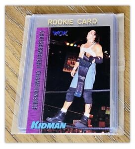 Kidman 1998 Topps WCW Wrestling Card #71 Rookie CruiserWeight Champion🌟Great