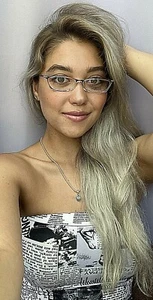 New Super Light Vintage Silhouette SP1510 6073 53mm Clear Women's Eyeglasses - Picture 1 of 12