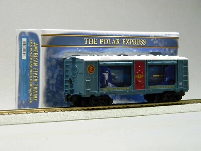 LIONEL S GAUGE AMERICAN FLYER THE POLAR EXPRESS AQUARIUM CAR movie 6-44134 NEW - Image 1 of 4