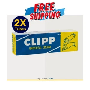2X CLIPP UNIVERSAL CREAM, SKIN CARE,Natural Beeswax 62g tube, Free Shipping كليب - Picture 1 of 5