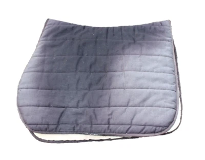 Roma Reversible Wither Relief All Purpose Saddle Pad Black FADED Thick Riding - Изображение 1 из 4