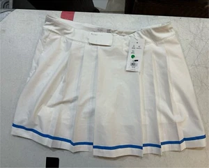 Lady Hogan Golf Damen 16" weiß Plissee Skort Damen Golf Skort $ 65 Etikett (XL) - Bild 1 von 5