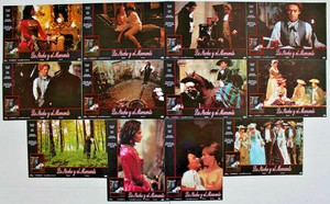 Willem Dafoe Night and the Moment Spanish lobby card set Miranda Richardson