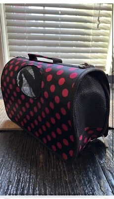 Portable Pet Dog Backpack Breathable Cat Carrier Bag Airline Approved Transport - Image 1 of 4