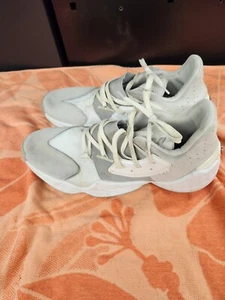 Adidas Harden Vol. 4 White Grey 2019 Basketball Shoes Men's Size 14 (EF9653) - Picture 1 of 6