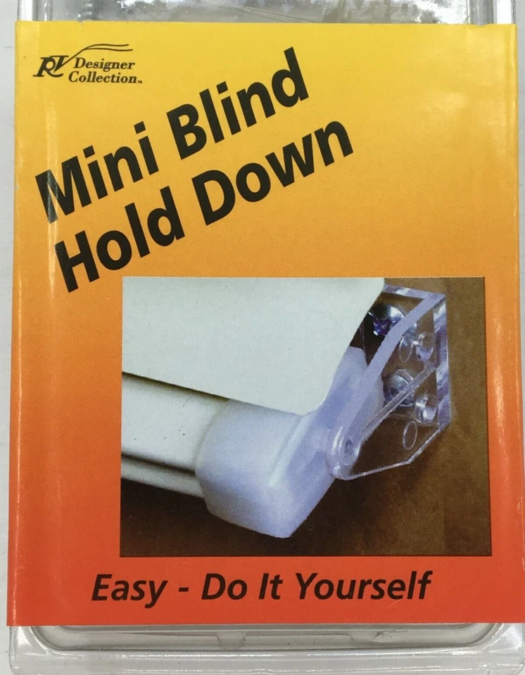 2-pair 1 Mini Blind Hold Down RV DESIGNER A301