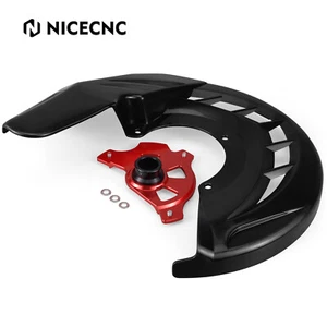 NICECNC Front Brake Disc Rotor Cover Guard For Honda CRF250R CRF450R 2005-2023 - Picture 1 of 11