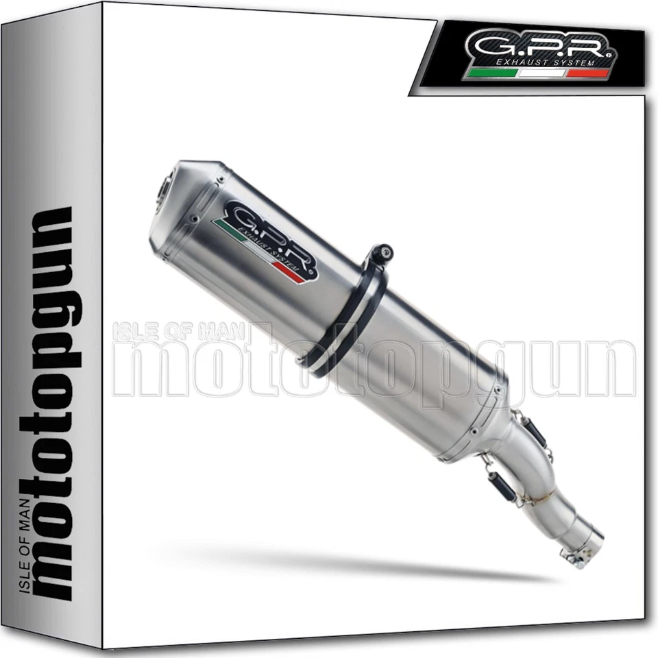 Honda Africa Twin 750 Rd04 1990/92 Exhaust Satinox GPR HOM H.43.SAT