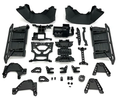 Axial SCX6 Trail Honcho PLASTIC PARTS, sliders, towers, braces AXI05001 - Image 1 of 2
