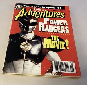 Disney Adventures The Magazine Numero Power Rangers La Copertina del Film Agosto 1995 - Foto 1 di 4