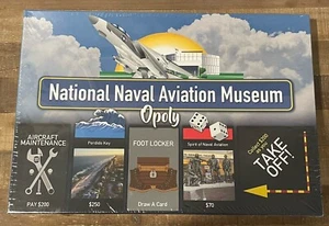 National Naval Aviation Museum Opoly Monopoly Board Game, by Late for The Sky - Picture 1 of 3