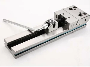 GT100 Precision CNC Milling Modular Vise 0.005mm Precision 4" 100mm Jaw Width - Picture 1 of 14