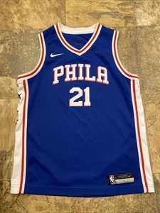 Nike NBA Philadelphia 76ers Swingman Joel Embiid #21 Jugend Trikot Gr. LG 14/16 - Bild 1 von 13