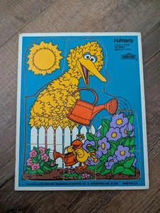 Playskool Sesame Street Characters BIG BIRD Vintage Puzzle 1979 - Picture 1 of 5