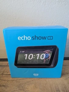 NUOVO E SIGILLATO Amazon Echo Show 5 (2a generazione) Smart Home Display con Alexa - Nero - Foto 1 di 3