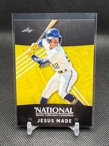 2025 Leaf NSCC The National Exclusive Jesus Made Steel City Collectibles /2500 - Picture 1 of 2