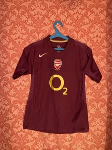 Seltenes Arsenal 2005-2006 Heim Fußball Trikot Größe L Jungen Nike Highbury - Bild 1 von 11