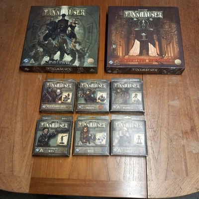 Tannhauser Board Game Operation Novgorod, 6 Expansions. Fantasy Flight. Complete - Image 1 of 4
