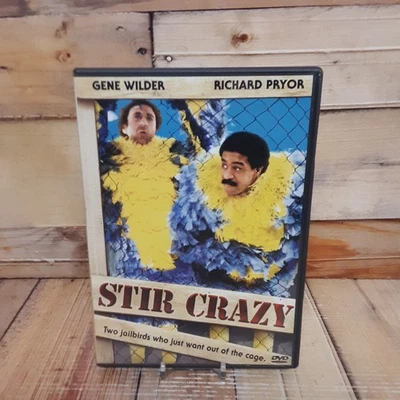 Stir Crazy DVD Used Gene Wilder Richard Pryor Comedy Classic Prison - Image 1 of 4