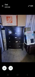 5 Drawer Tall Bedroom Dresser - Picture 1 of 1
