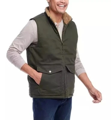 Chaleco de trabajo WP WEATHERPROOF para hombre talla grande verde oliva Foto 1 de 4