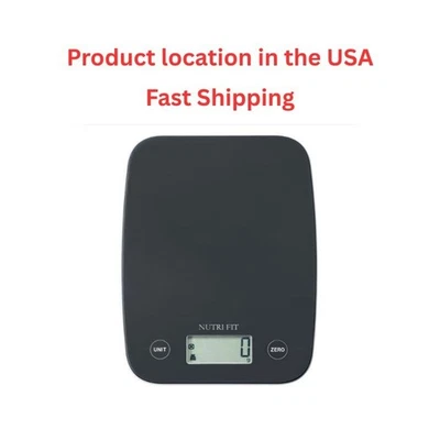 NUTRI FIT Digital Food Scale 11lb Kitchen Scale Digital Weight Cooking Scale ...