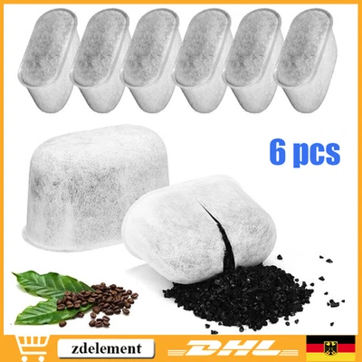 6-Stk Aktivkohlefilter Wasserfilter für Beem Cuisinart Kaffeemaschinen Filte DHL - Bild 1 von 4