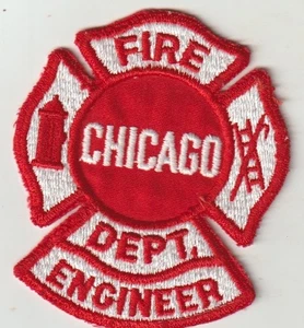 Chicago IL Fire Department Engineer older patch ship from Australia - Picture 1 of 2