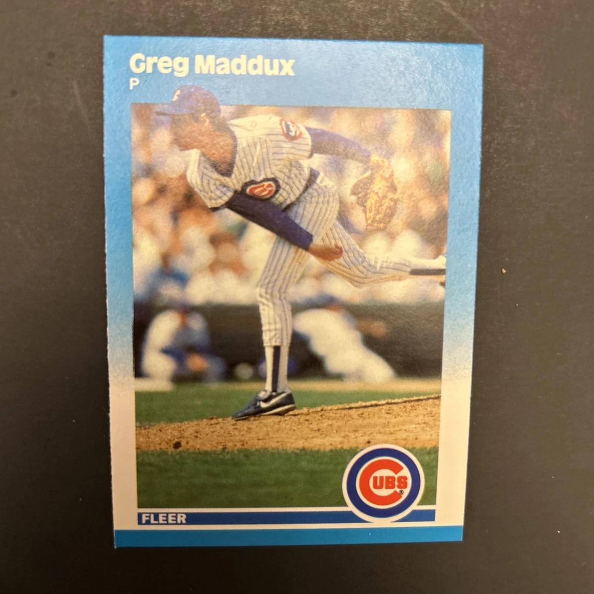 スポーツ選手 87 fleer update greg maddux rc!.! 1987 Fleer Update Greg Maddux ROOKIE #U-68 PSA 9 MINT on Fanatics