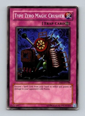 Type Zero Magic Crusher Common Dark Beginning 1 DB1-EN188 HP - Image 1 of 2