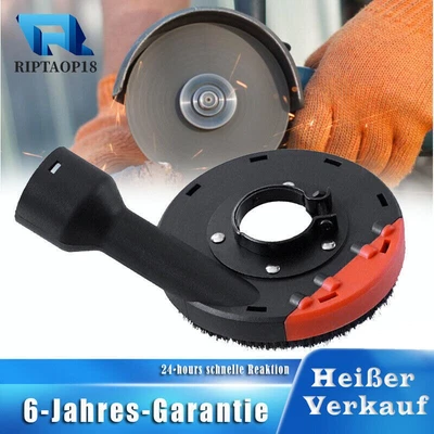 Absaughaube Schleiftopf für Winkelschleifer Staub-Absaugen Staubschutzhaube - Bild 1 von 4