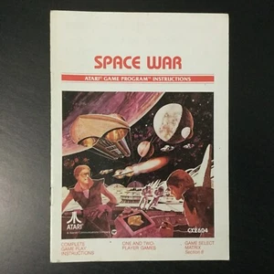 Space War Atari 2600 solo manual de instrucciones - bueno - Imagen 1 de 4