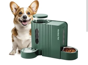 New Pet Automatic Gravity Pet Feeder/Dog & Cat Bowl/Food Dispenser - Picture 1 of 6