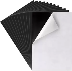 10 Pc Self-Adhesive Back Magnetic Sheets 4 X 6 for Photos Crafts Flexible Strong - Picture 1 of 15
